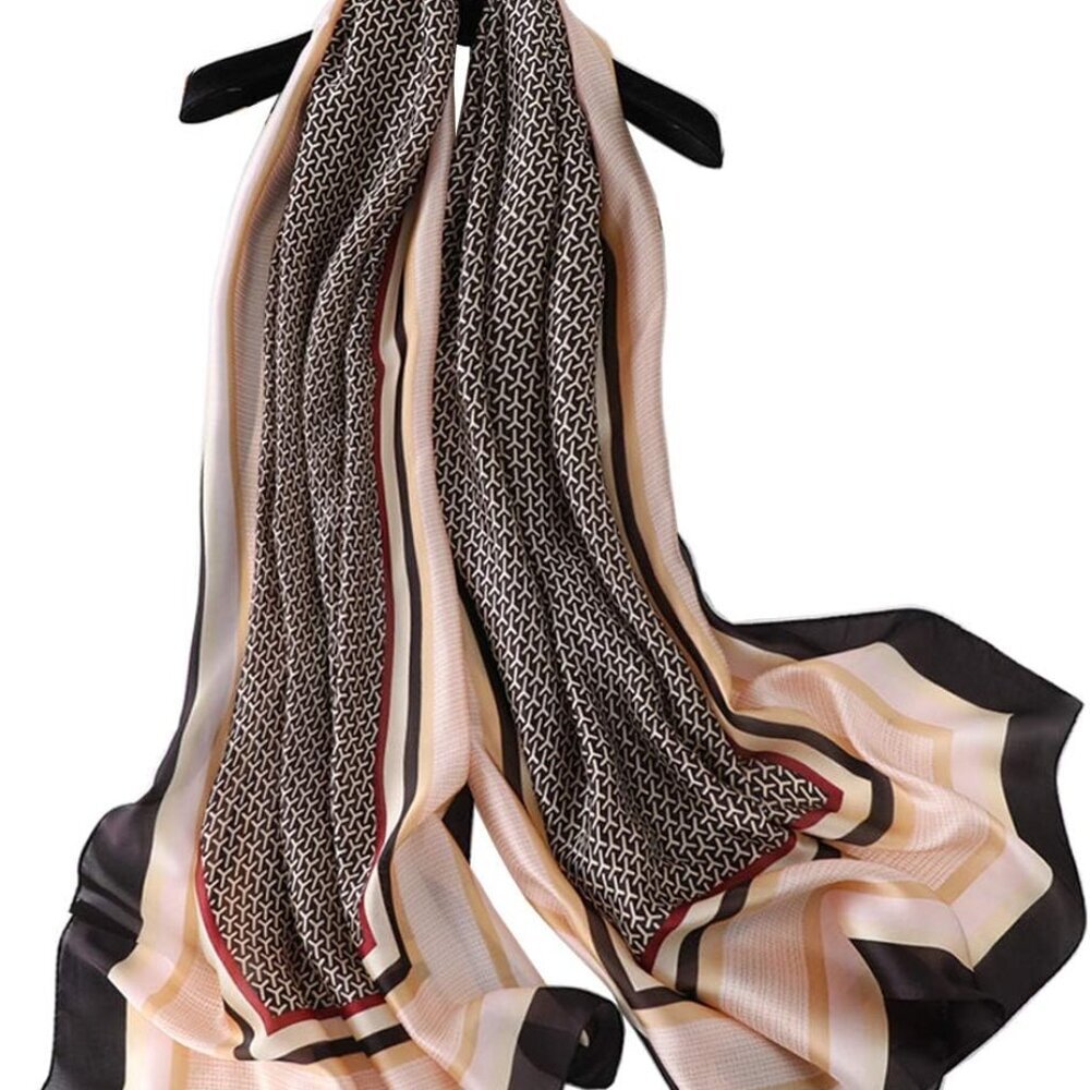 Silk Scarf Mulberry Silk Fashion Scarves Long Lightweight Shawl Wrap …